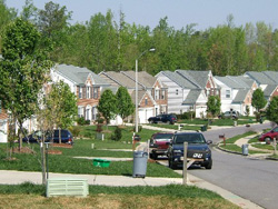 street view of neighborhood